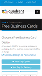 Mobile Screenshot of free-businesscards.co.uk